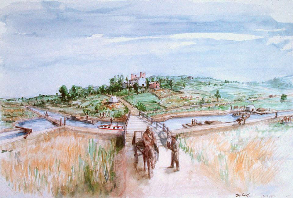 Thomas Dahill watercolor